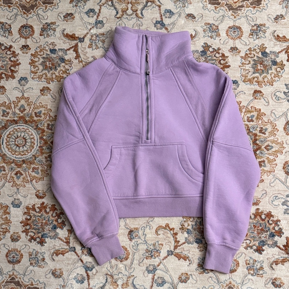 lululemon Scuba Funnel Neck Half Zip size 4